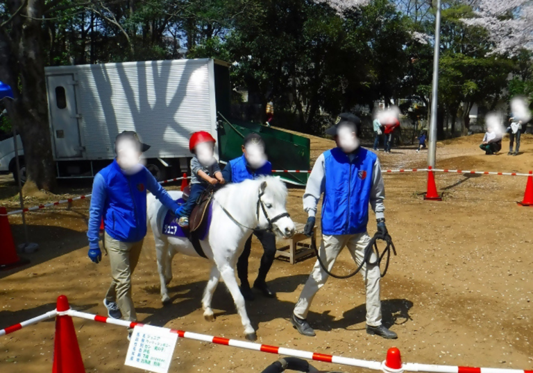 乗馬体験コーナー