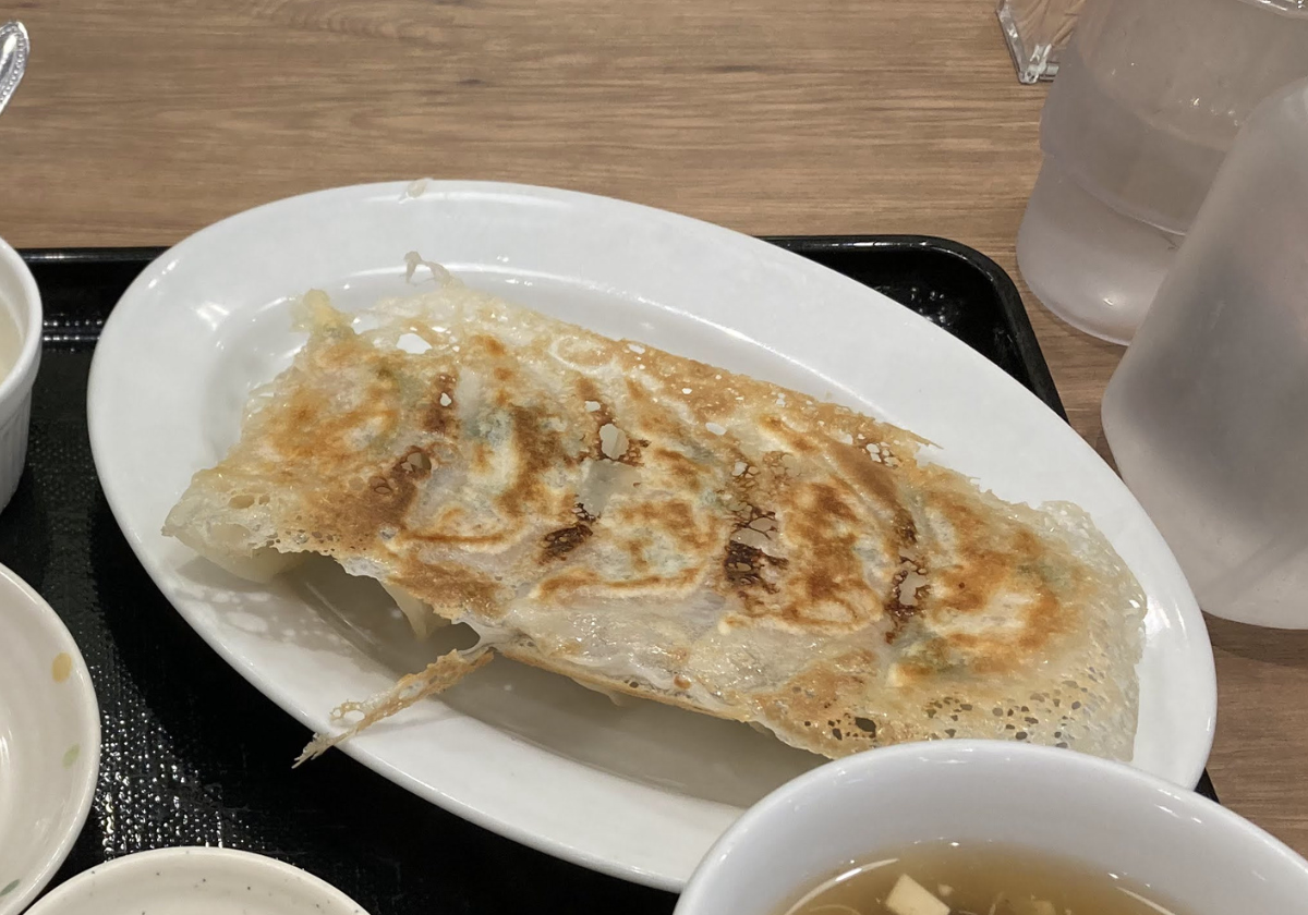 鎌ケ谷餃子軒の餃子