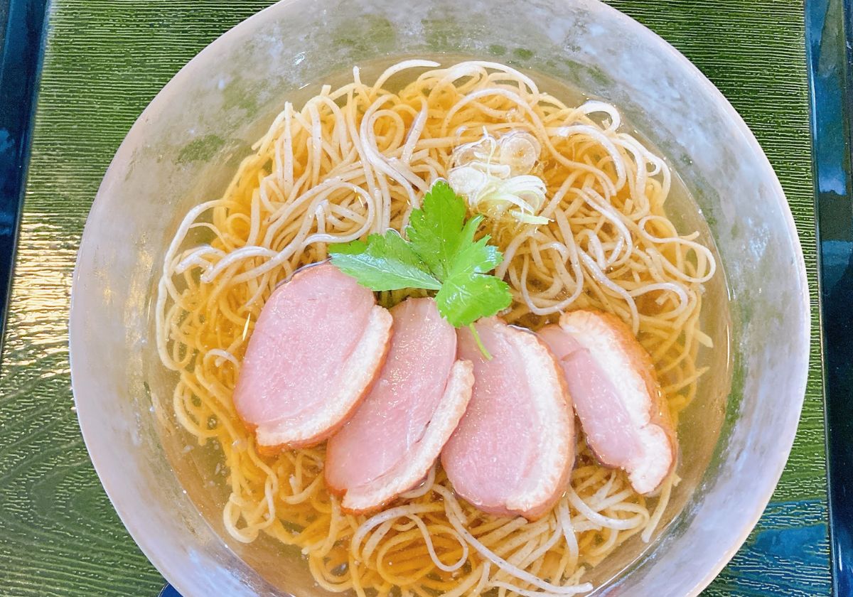 蕎麦やまもと　合鴨冷かけ