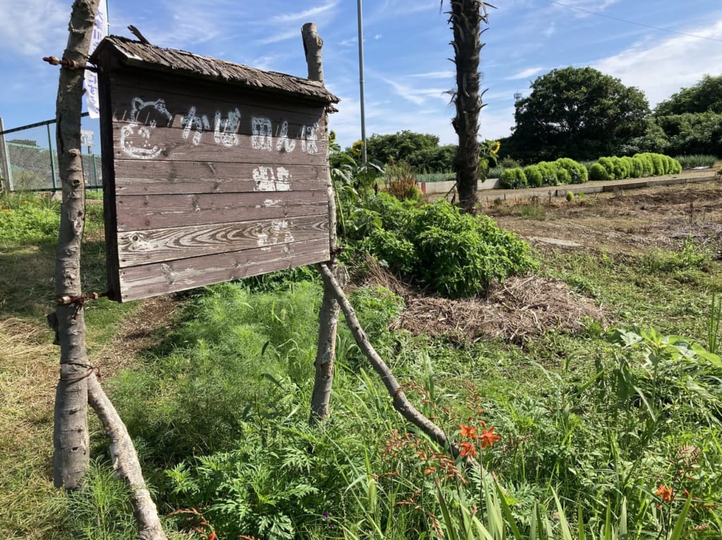 カバ田んぼの看板