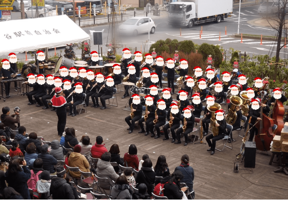 2019クリスマス㏌かまがやの様子