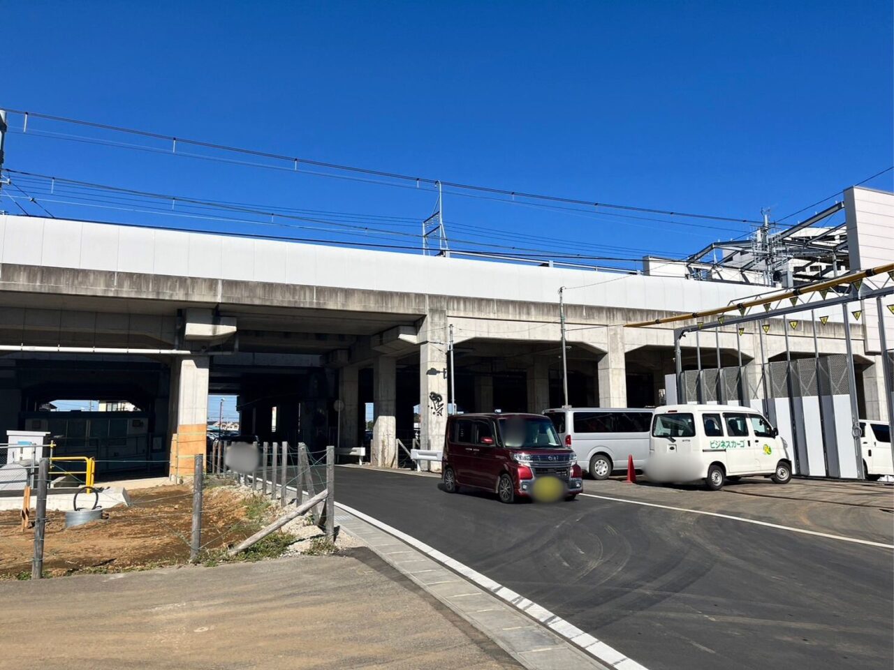 新鎌ヶ谷駅近く