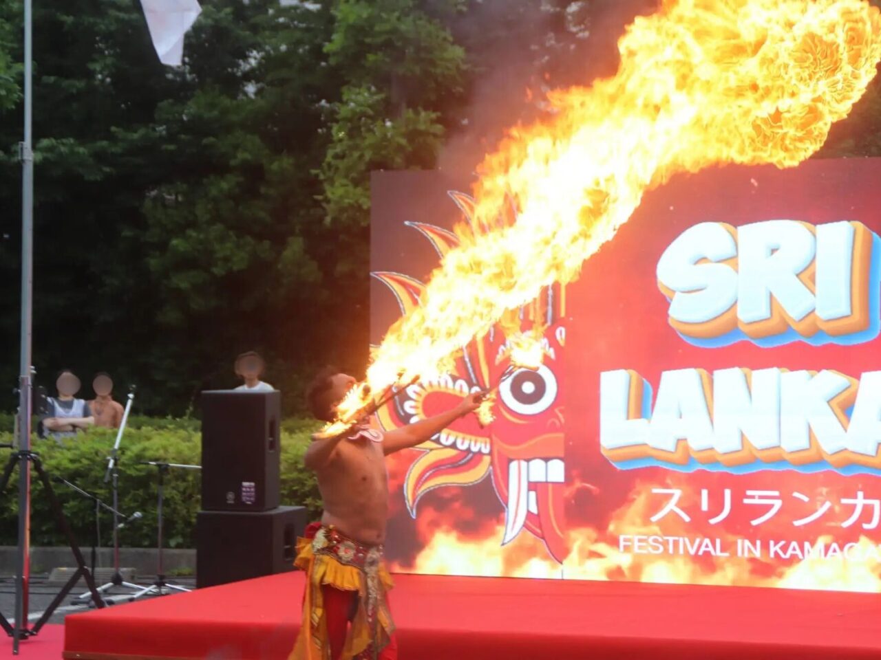 スリランカの伝統的なダンスショー