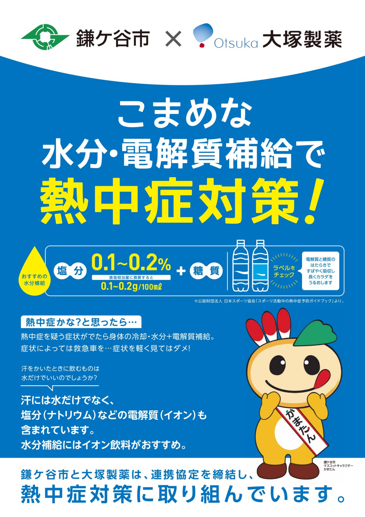 熱中症対策ポスター