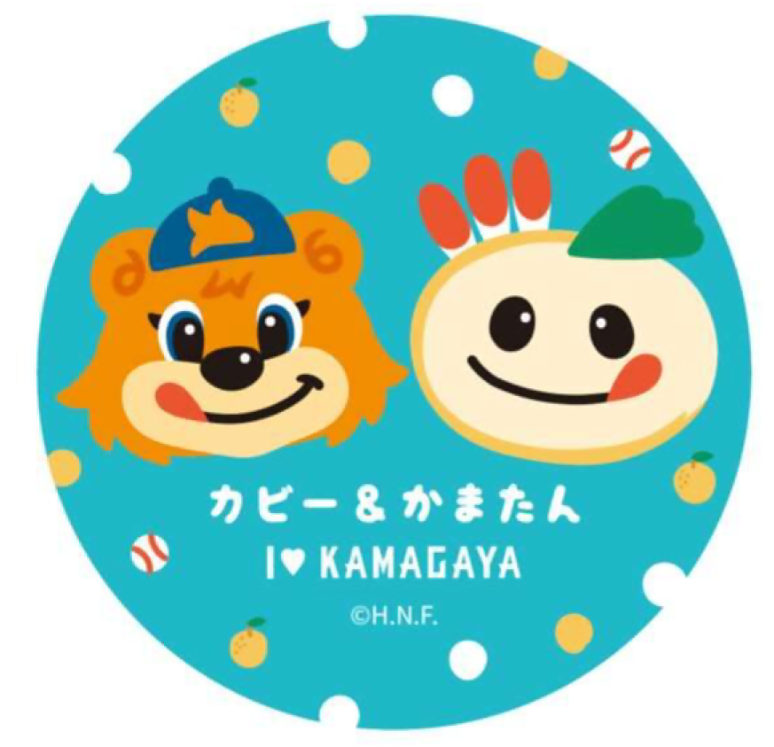 カビー&かまたん缶バッジ