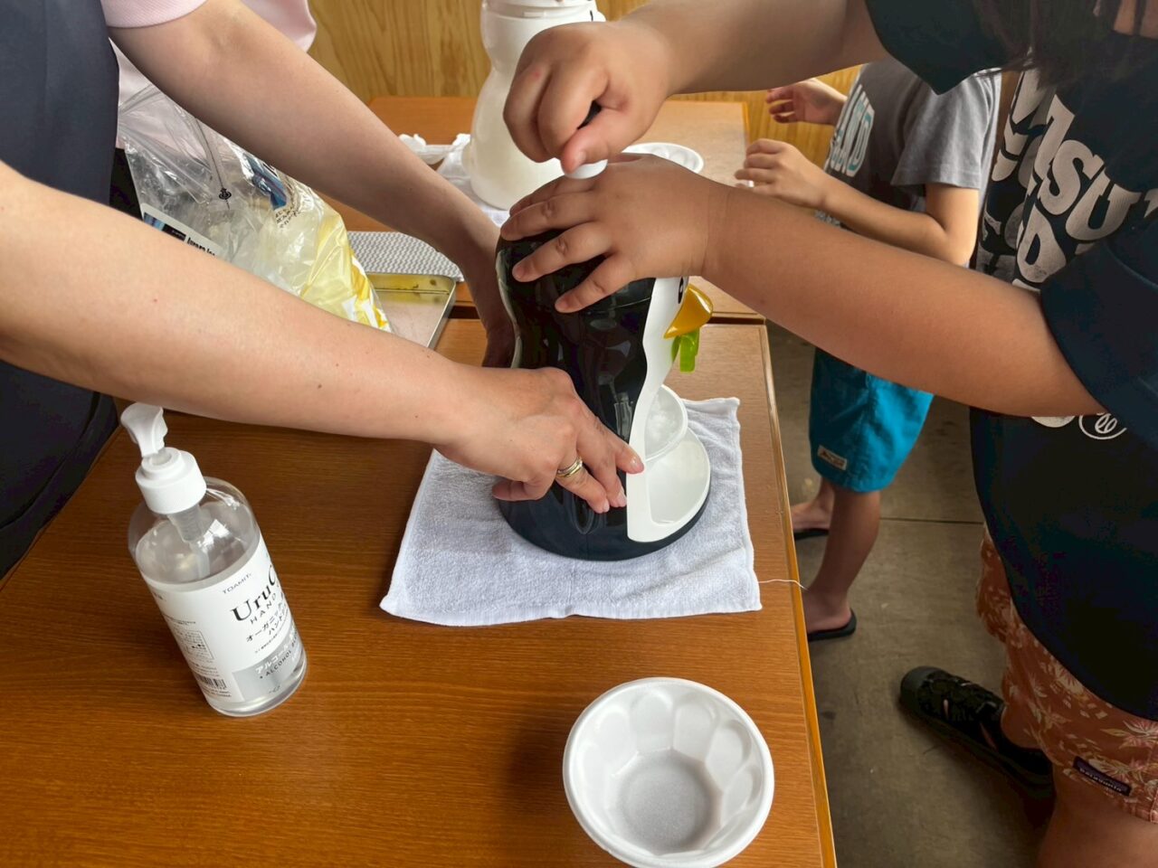 自分で作るかき氷