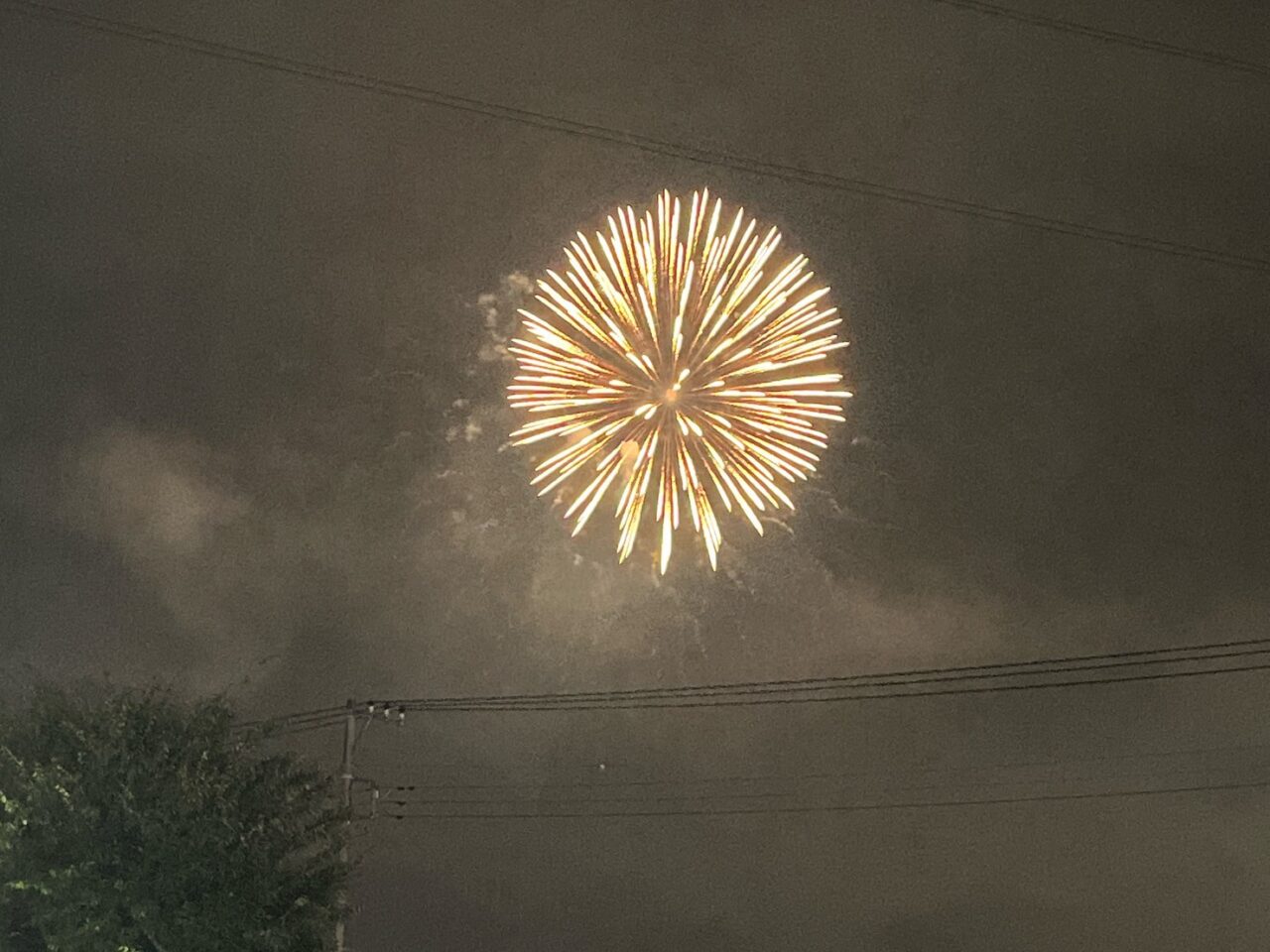 花火が楽しみ