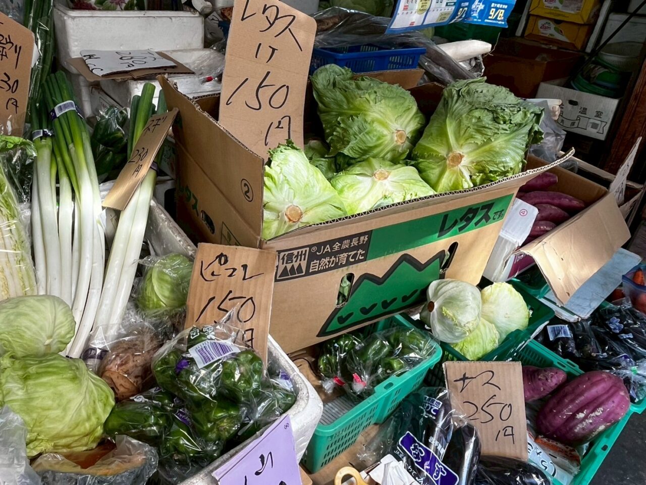 八百芳　店内