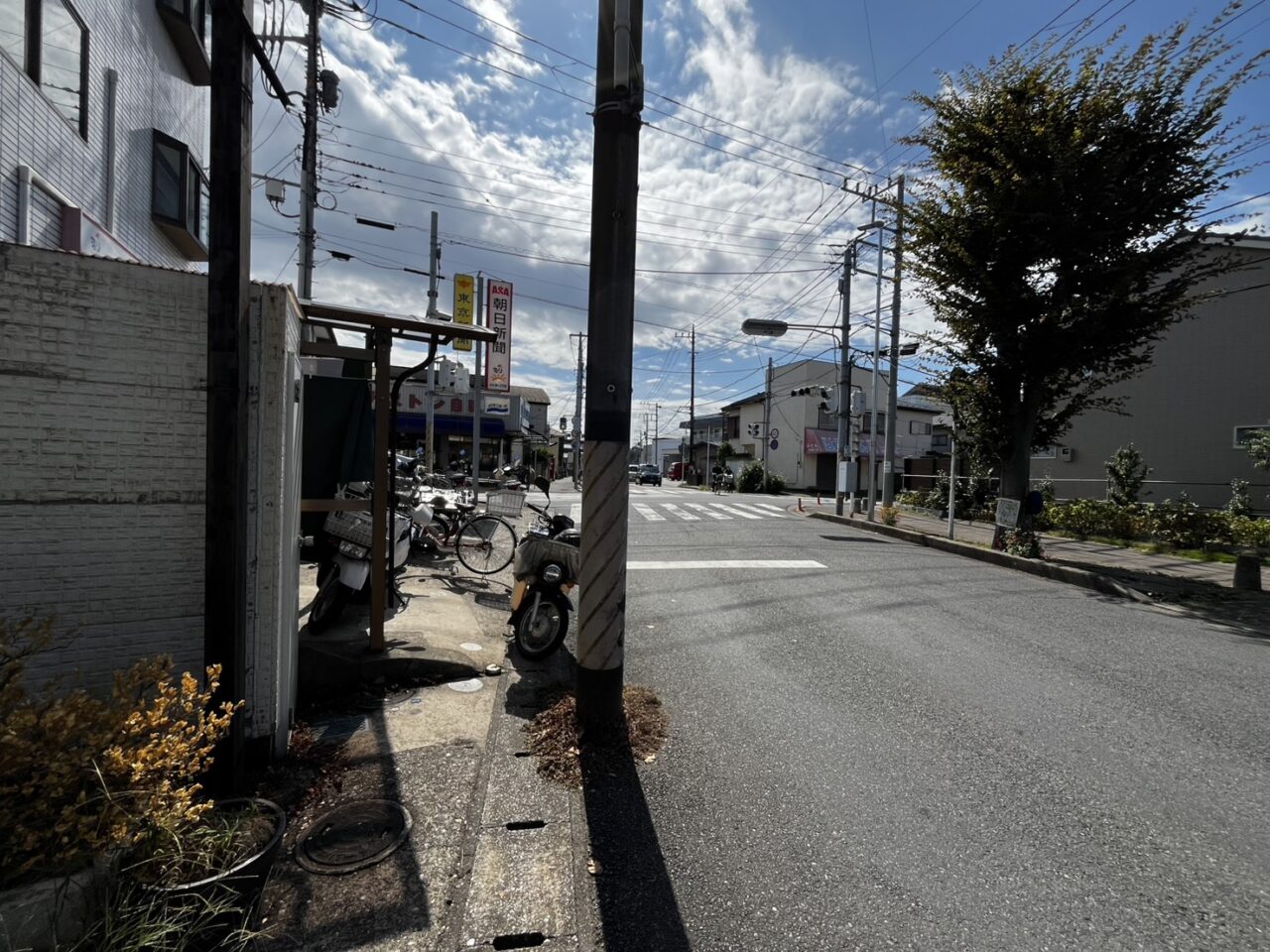 前の通り