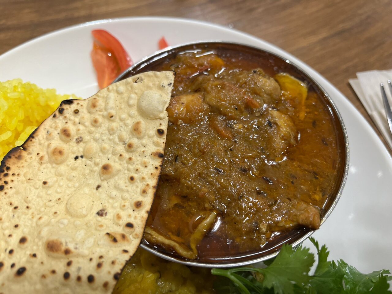 若鶏のチキンカレー