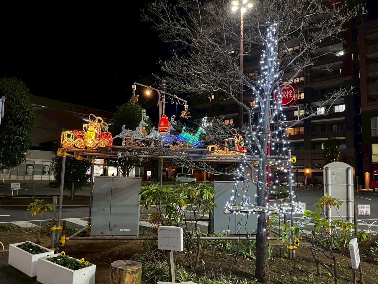鎌ケ谷駅前イルミネーション