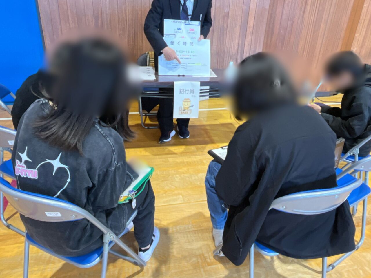 銀行の仕事について