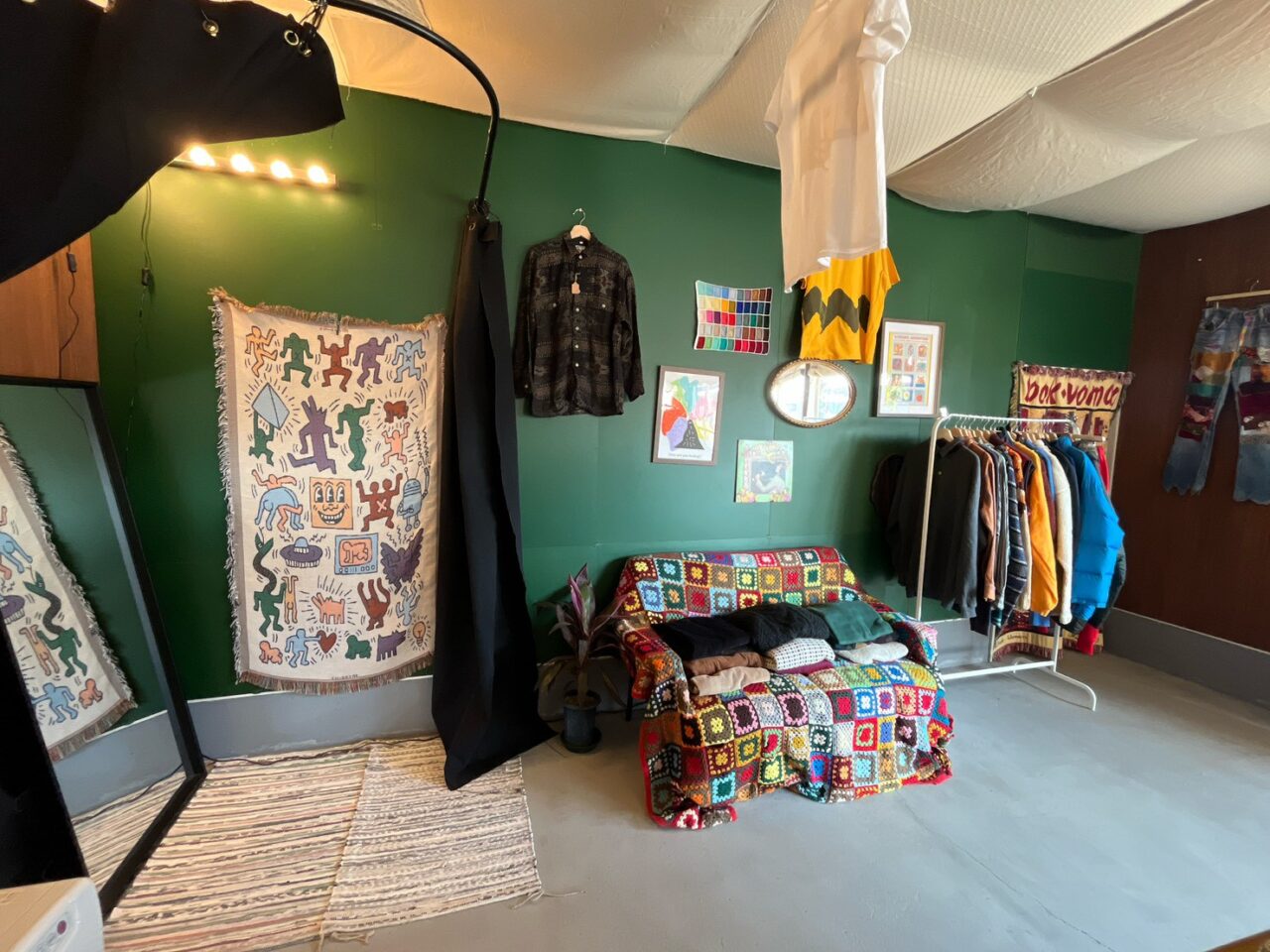 ゆったりとした店内