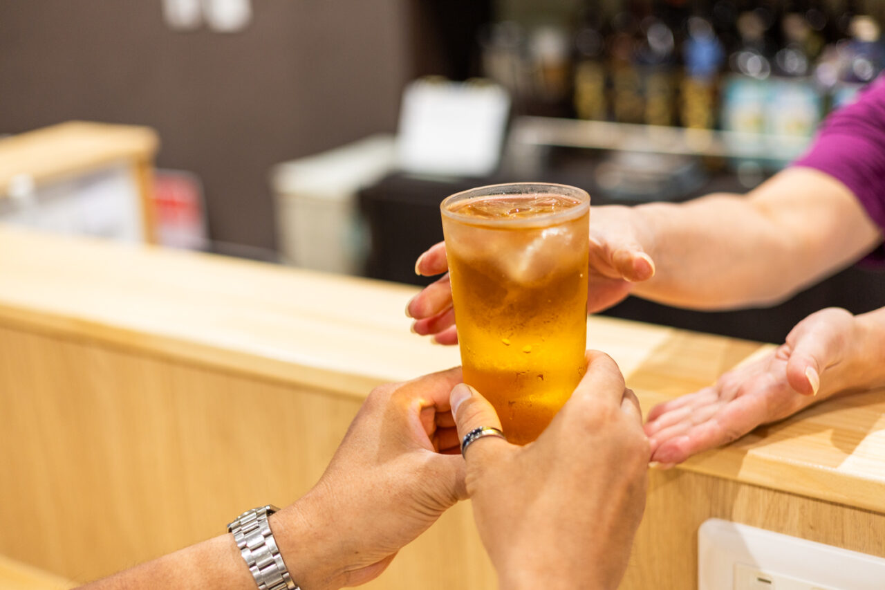 この一杯が楽しみ